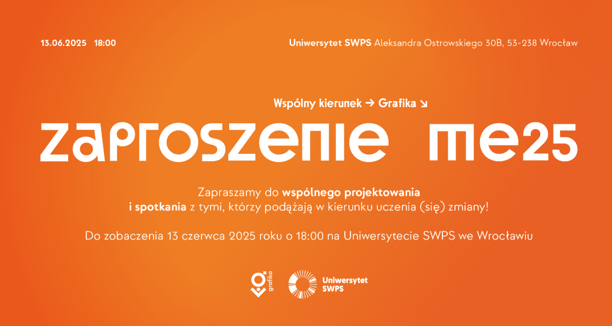 Zaproszenie od naszej uczelni partnerskiej SWPS