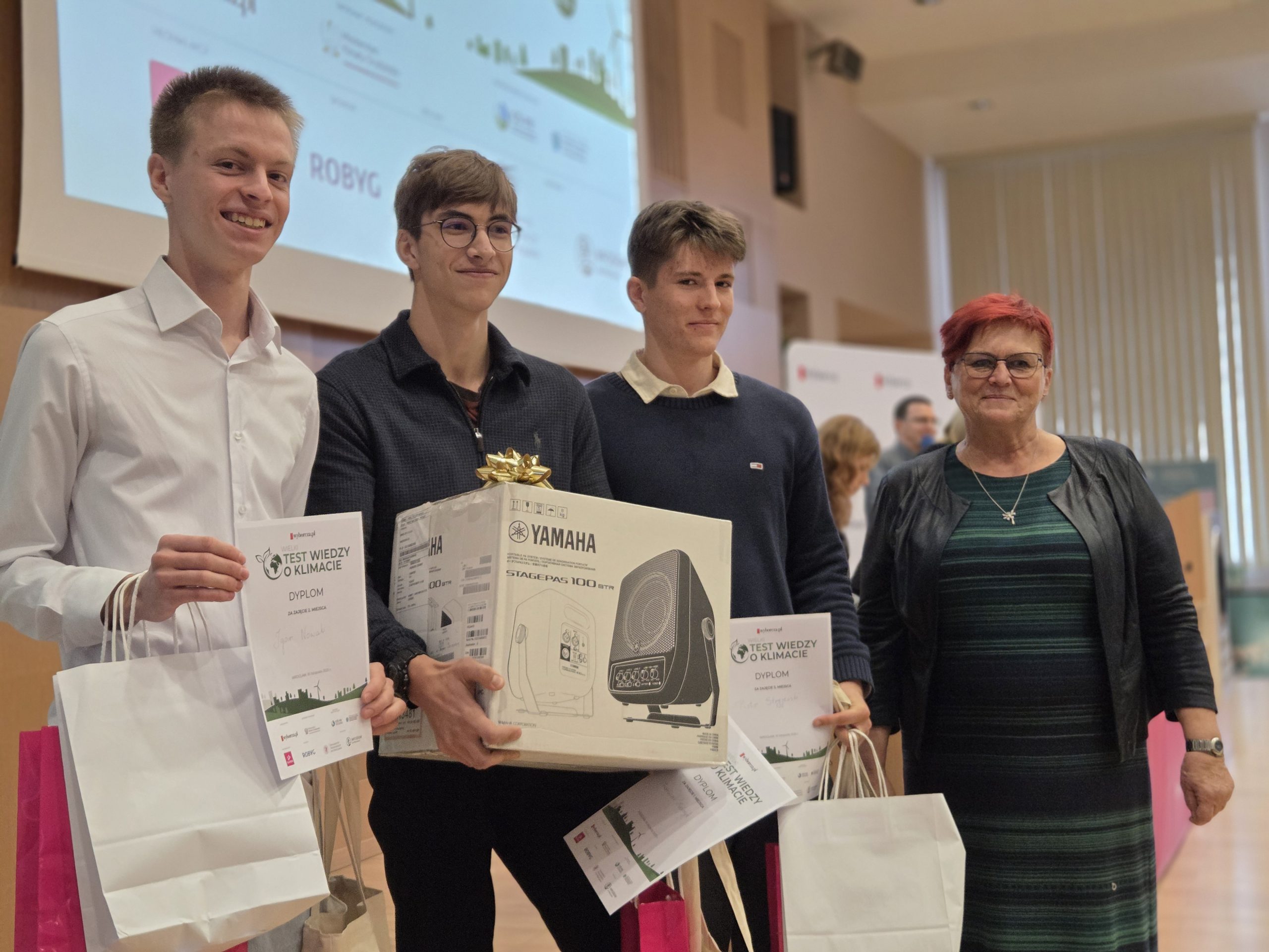 Oni znają się na klimacie! Sukces uczniów LO nr V w Teście Wiedzy o Klimacie