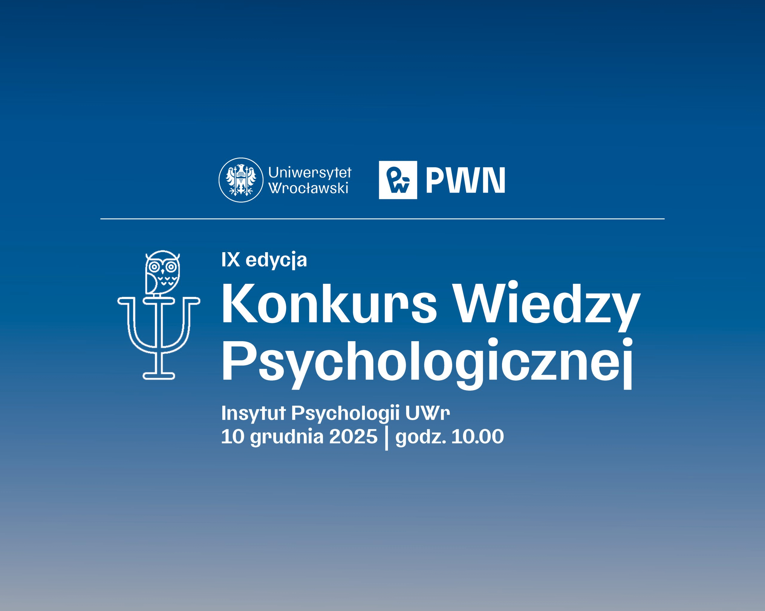 Rusza IX edycja Konkursu Wiedzy Psychologicznej
