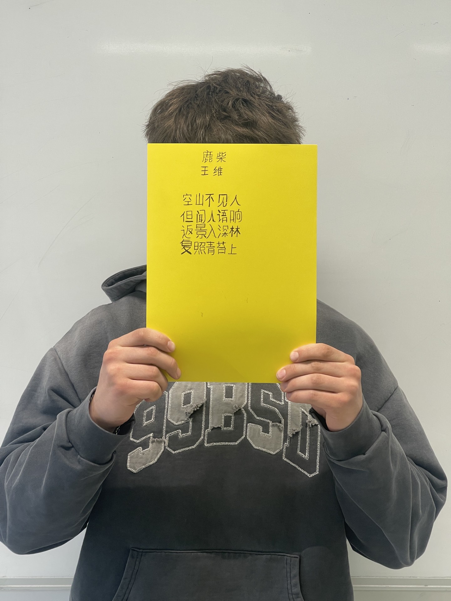 LO nr V w akcji „Gift a poem – podaruj wiersz”.