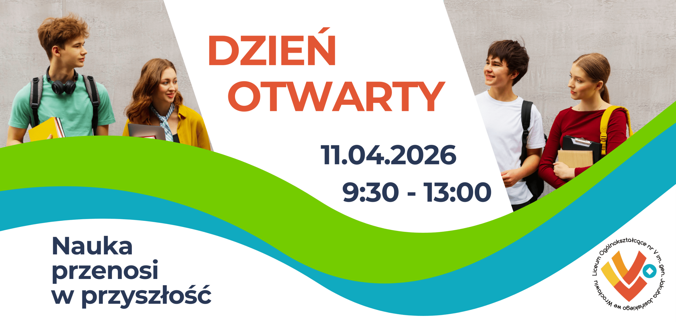 Dzień Otwarty w LO nr V – Sobota 11.04.2026