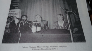Wizyta premiera Tadeusza Mazowieckiego, 1992