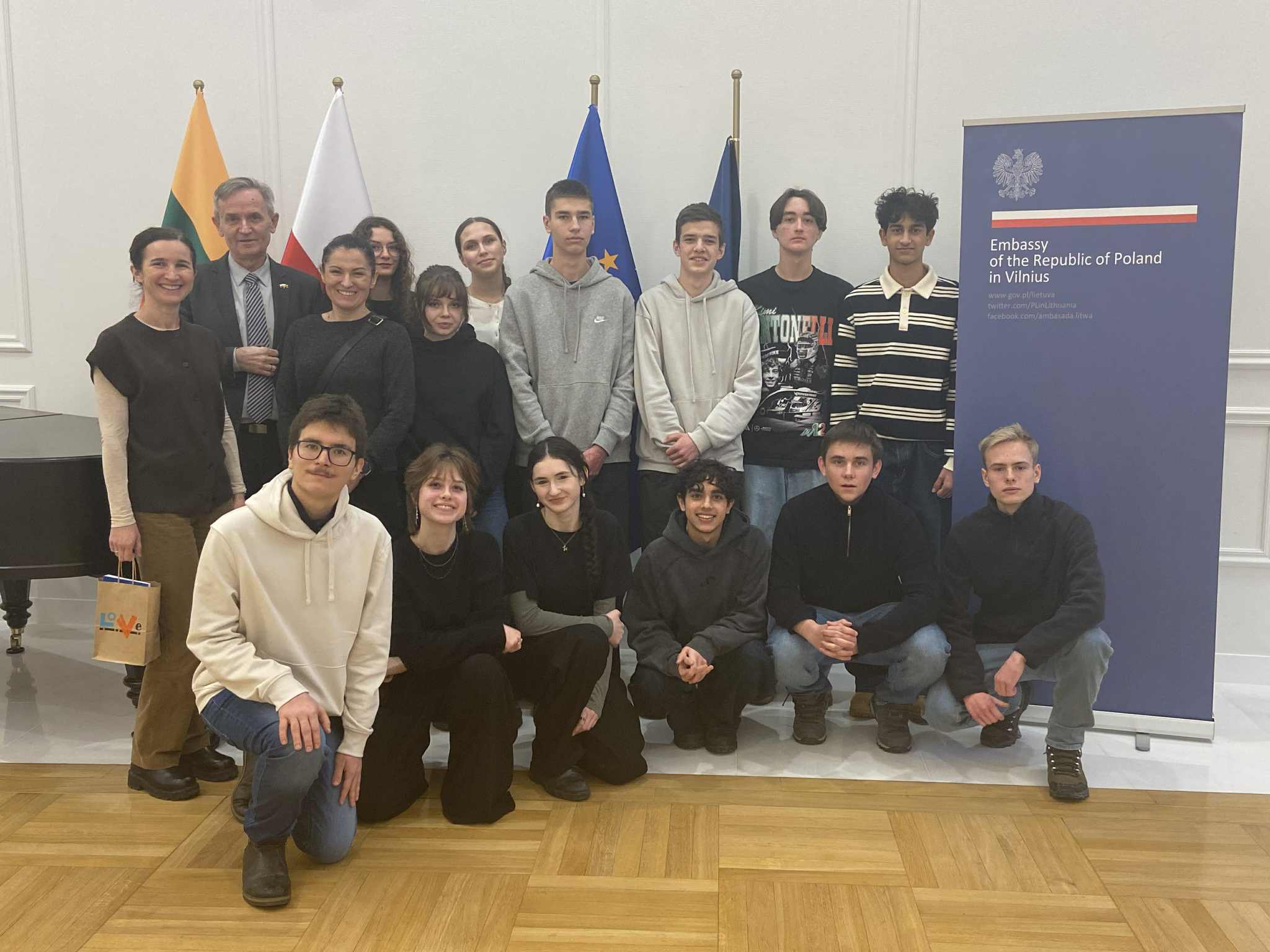 Projekt „Mosty, które łączą. Polsko – litewski storytelling kulturowy”. Spotkanie z Konsulem Generalnym w Ambasadzie Rzeczpospolitej Polskiej w Litwie