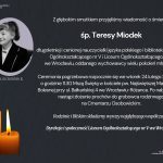 śp. Teresa Miodek-pożegnanie