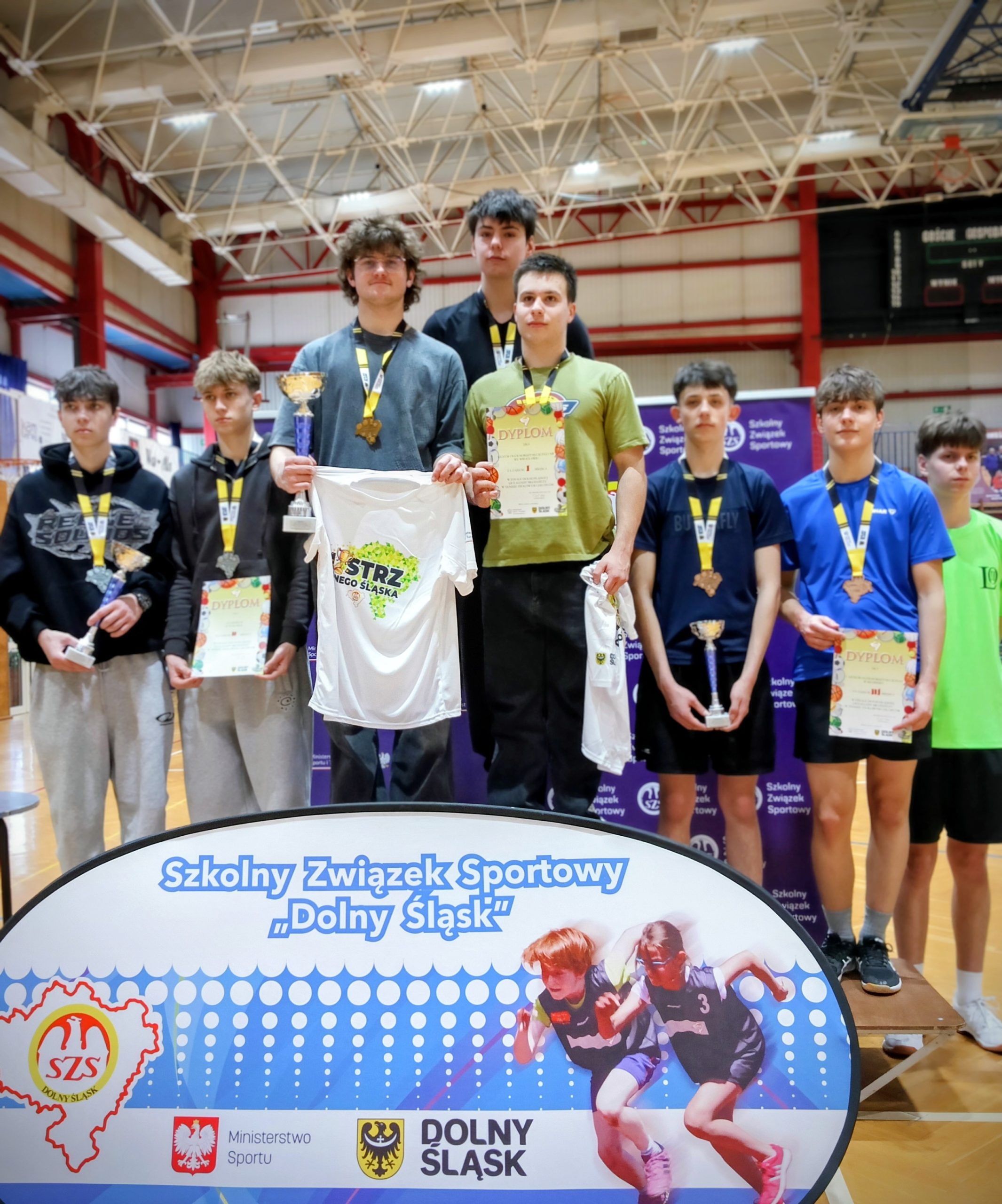 1 miejsce w Finale Dolnośląskiej Licealiady Młodzieży w Tenisie Stołowym.