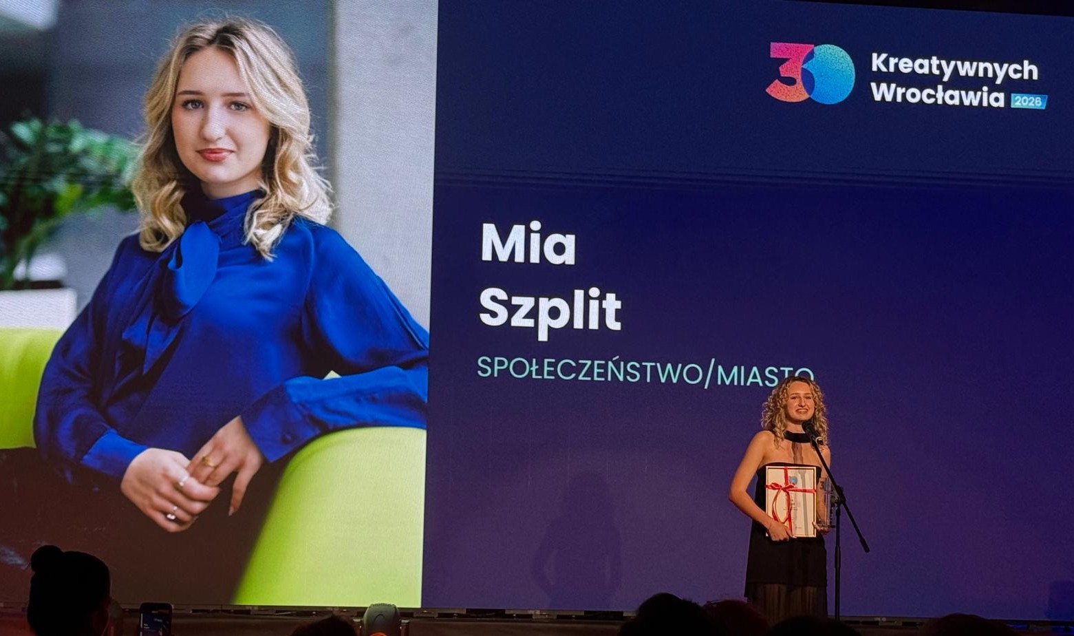 Mia Szplit wśród 30 Kreatywnych Wrocławia